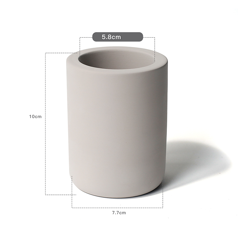 Diatomite Tray & Cup Collection, Quick-Dry Countertop Organisers