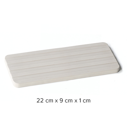 Diatomite Tray & Cup Collection, Quick-Dry Countertop Organisers