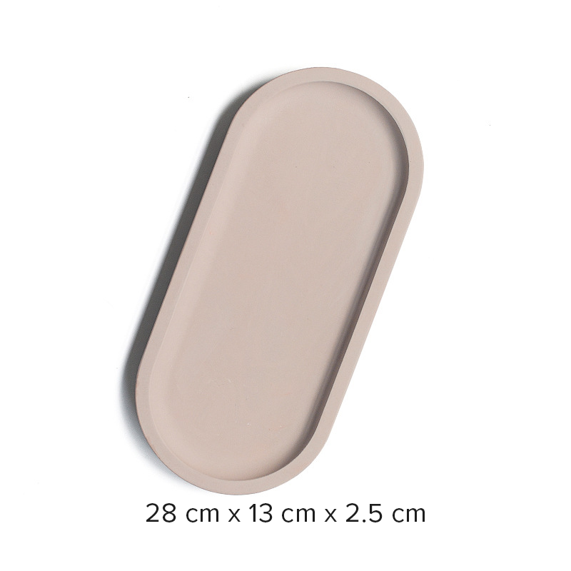 Diatomite Tray & Cup Collection, Quick-Dry Countertop Organisers