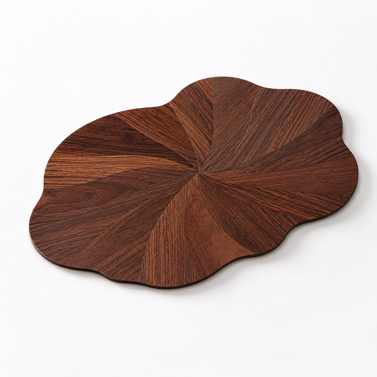 Soft Absorbent Wood-Grain Bath Mat, Quick-Dry Bathroom Floor Mat