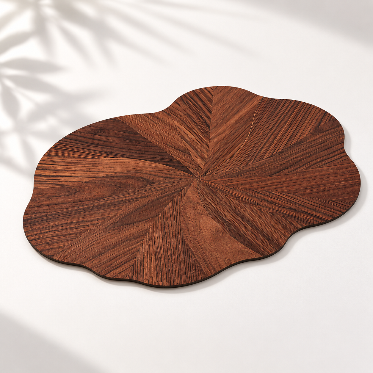 Soft Absorbent Wood-Grain Bath Mat, Quick-Dry Bathroom Floor Mat