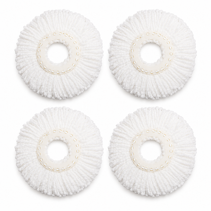 Spin Mop & Bucket Set, 360° Rotating Microfibre Floor Cleaning Mop