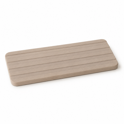 Diatomite Tray & Cup Collection, Quick-Dry Countertop Organisers